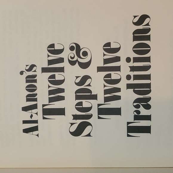 2/$8 📚 Al-Anon's Twelve Steps and Twelve Traditions hardcover vintage book - Picture 1 of 12